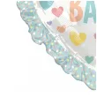 xx bfk balon foliowy baby ruffle heart