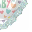 xx bfk balon foliowy baby ruffle heart