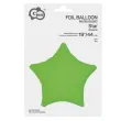 xx bfk balon foliowy gwiazda fluor zielony 19