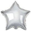 xx bfk balon foliowy gwiazda srebrna 18 100szt
