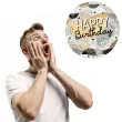 xx bfk balon foliowy happy birthday black gold