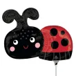 xx bfk balon foliowy mini shape happy ladybug