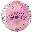 xx bfk balon foliowy orbz confetti sprinkle birthday