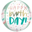 xx bfk balon foliowy orbz happy cake day