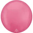 xx bfk balon foliowy orbz kula rozowa vibrant pink pakowany
