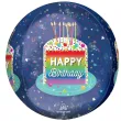 xx bfk balon foliowy orbz rainbow slice birthday