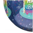xx bfk balon foliowy orbz rainbow slice birthday