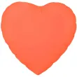 xx bfk balon foliowy serce fluor pomaranczowy 18