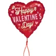 xx bfk balon foliowy walentynki satin better with bows