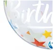 xx bfk balon takara bubble balloon birthday brilliant stars 22