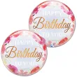 xx bfk balon takara bubble balloon birthday to you pink peonies 22