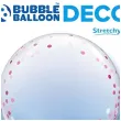 xx bfk balon takara deco pink confetti dots 24