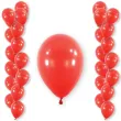 xx bl balon 11 rnd standard apple red 50 szt