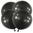 xx bl balon 24 rnd fashion jet black 4 szt