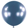 xx bl balon 24 rnd satin luxe azure 4 szt