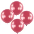 xx bl balon 24 rnd satin luxe pomegrante 4 szt