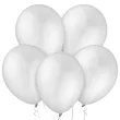 xx bl balony decomex 11 metallic white 100 szt