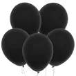 xx bl balony decomex 11 pastel black 100 szt