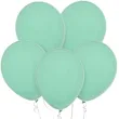 xx bl balony decomex 18 pastel green tea 25 szt