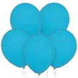 xx bl balony decomex 18 pastel tiffany blue 25 szt