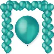 xx bl balony decomex 5 metallic emerald green 100 szt