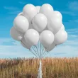 xx bl balony decomex 5 metallic white 100 szt