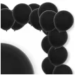 xx bl balony decomex 5 pastel black 100 szt