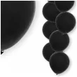 xx bl balony decomex 5 pastel black 100 szt