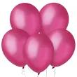 xx bl balony decomex 9 metallic fuchsia 100 szt