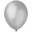 xx bl balony decomex 9 metallic silver 100 szt