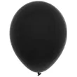 xx bl balony decomex 9 pastel black 100 szt