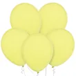 xx bl balony decomex 9 pastel yellowish 100 szt