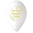xx bl balony premium pierwsza komunia sw klosy 12 5 szt
