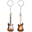 xx brelok gitara elektryczny stratokaster palone drewno