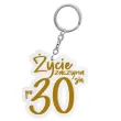 xx brelok zycie zaczyna sie po 30 zloty