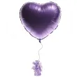 xx ciezarek do balonow foliowy jasny fiolet 1 op 4 szt