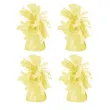 xx ciezarek do balonow foliowy jasny zolty 1 op 4 szt