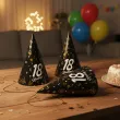 xx czapeczki papierowe 18 urodziny glamour birthday