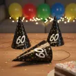 xx czapeczki papierowe 60 urodziny glamour birthday