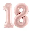 xx estaw balonow liczba 18 rozowa