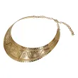 xx golden roman necklace metal adults