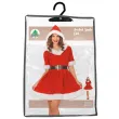 xx hooded mrs claus adult 36 38 s