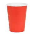 xx kubeczki papierowe czerwony 250ml 1 op 6 szt