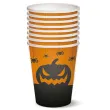 xx kubeczki papierowe dynia funny halloween paw 250 ml 8 szt