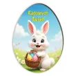 xx magnes na wielkanoc krolik radosnych swiat