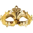 xx maska karnawalowa 17x9 cm ciemny zloty