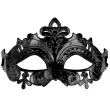xx maska karnawalowa 17x9 cm czarny