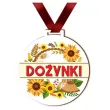 xx medal drukow dozynki ze slonecznikiem