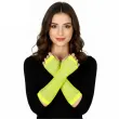 xx mesh glove 26 cms neon yellow