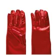 xx metallized gloves 44 cm red
